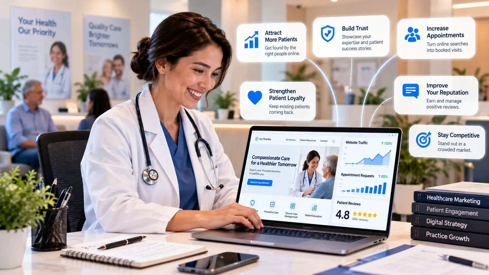 Benefits of healthcare marketing