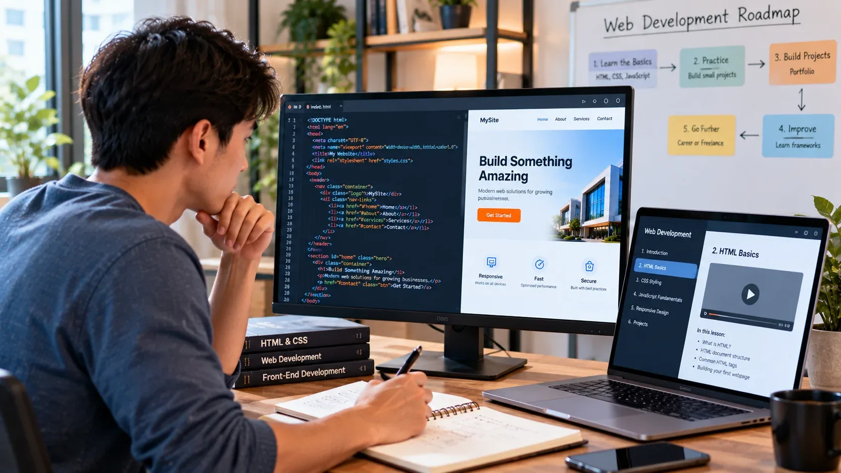 How to start web development