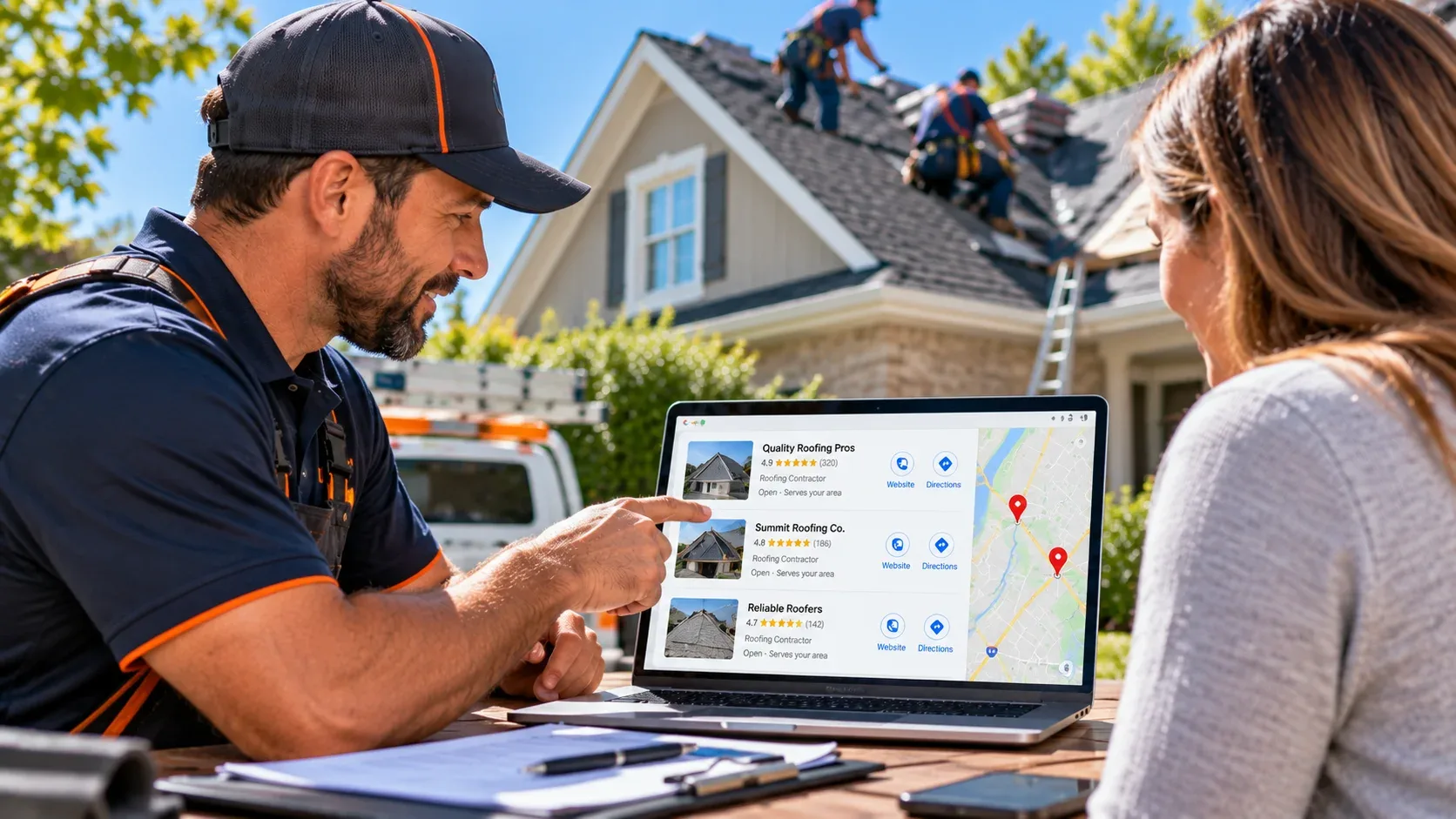roofing local SEO