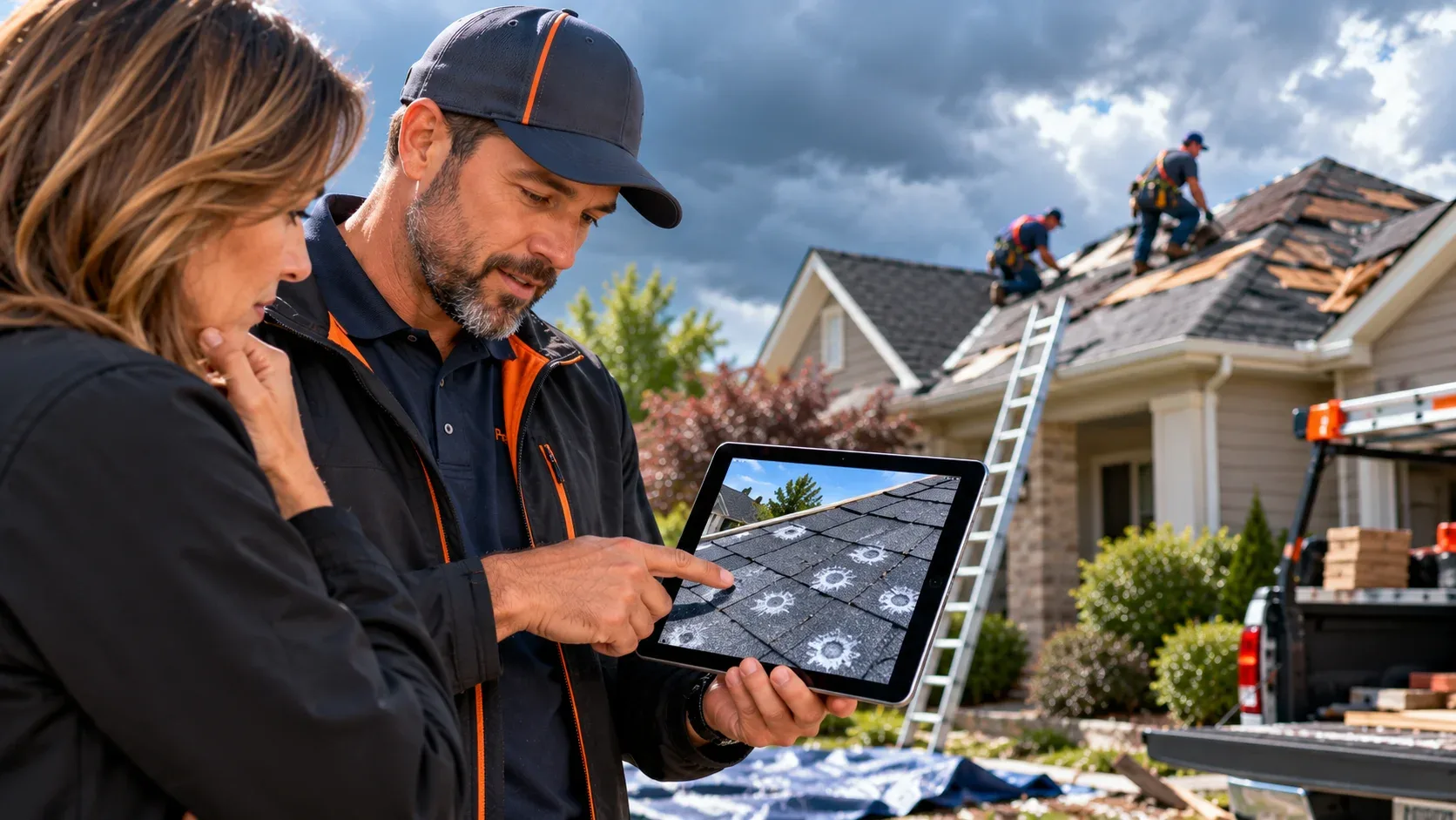 storm damage roofing leads