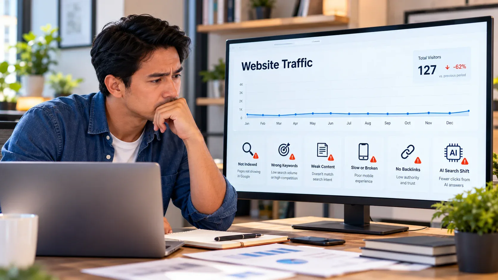 Website not getting traffic