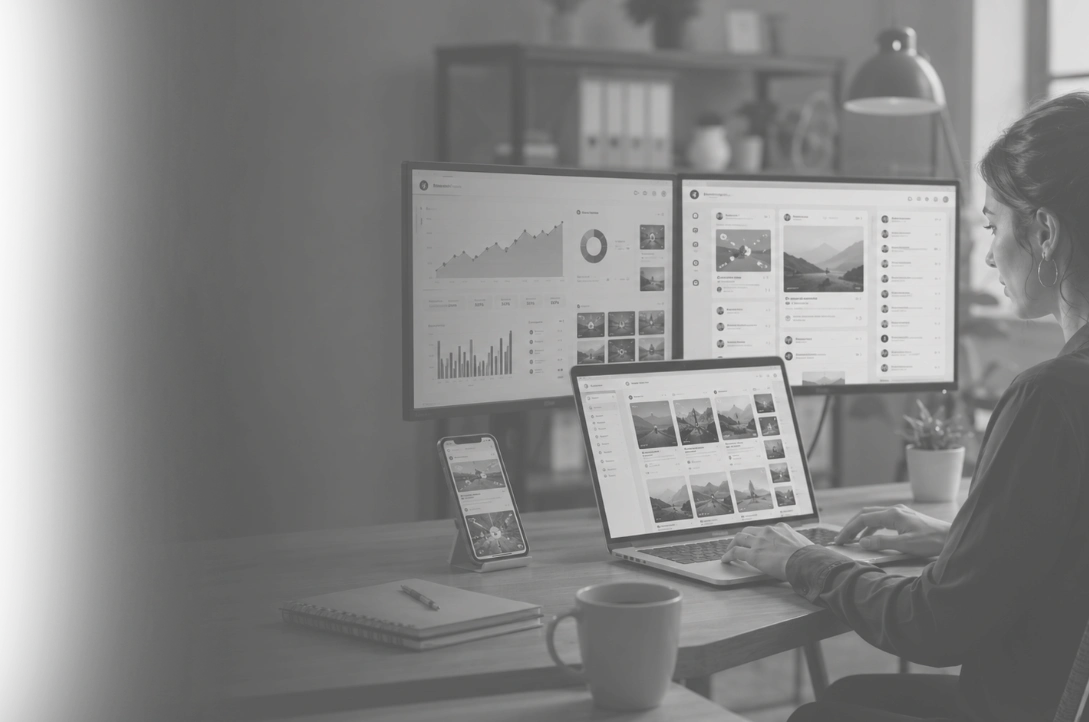 Social media management services