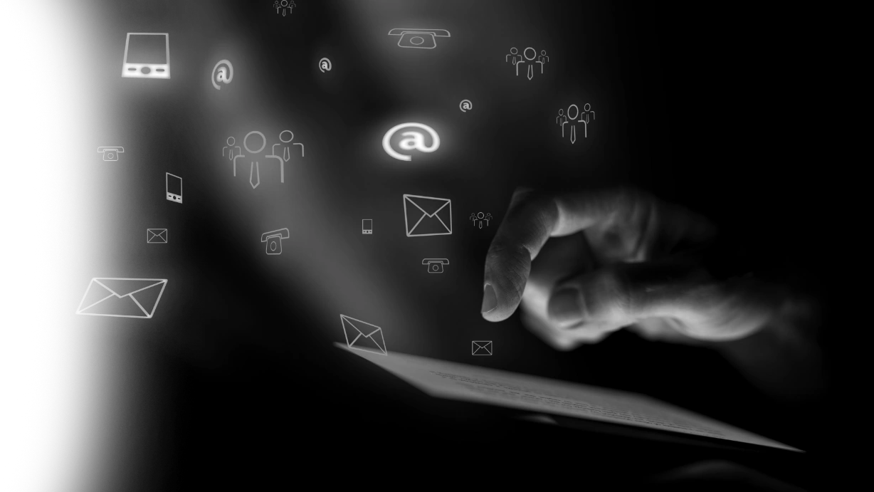 Digital marketing services illustration