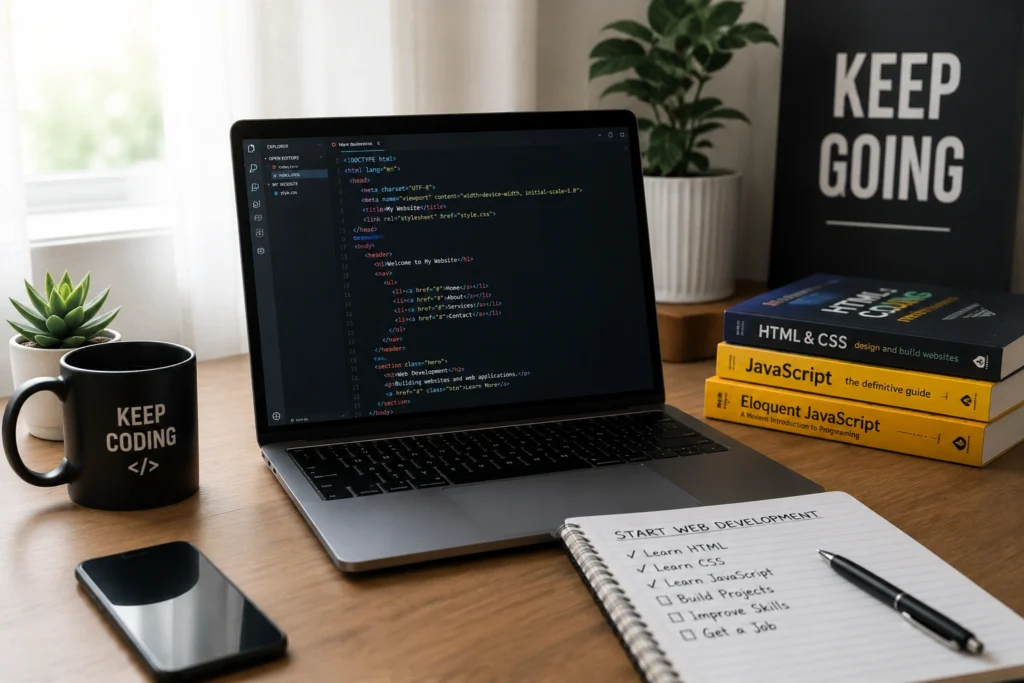 start web development