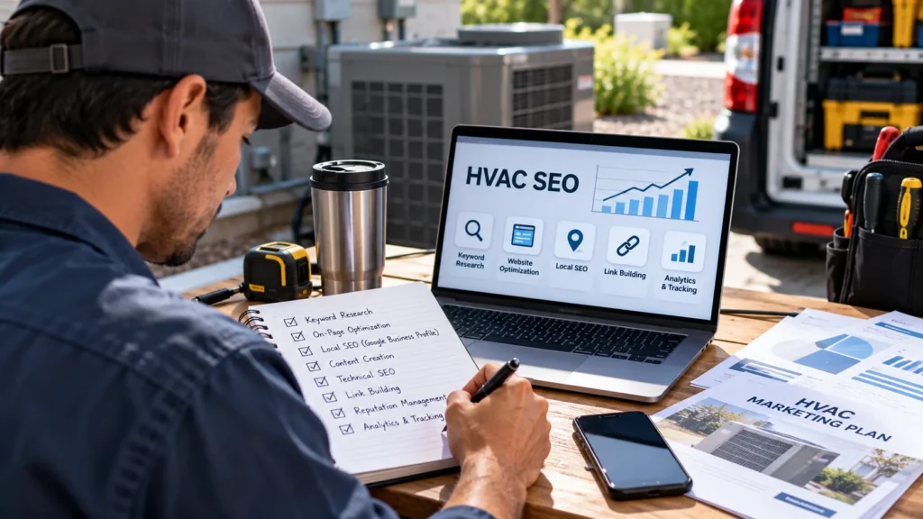 What Does SEO for HVAC Contractors Actually Include?