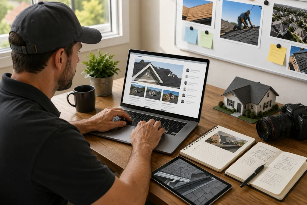 roofing content marketing