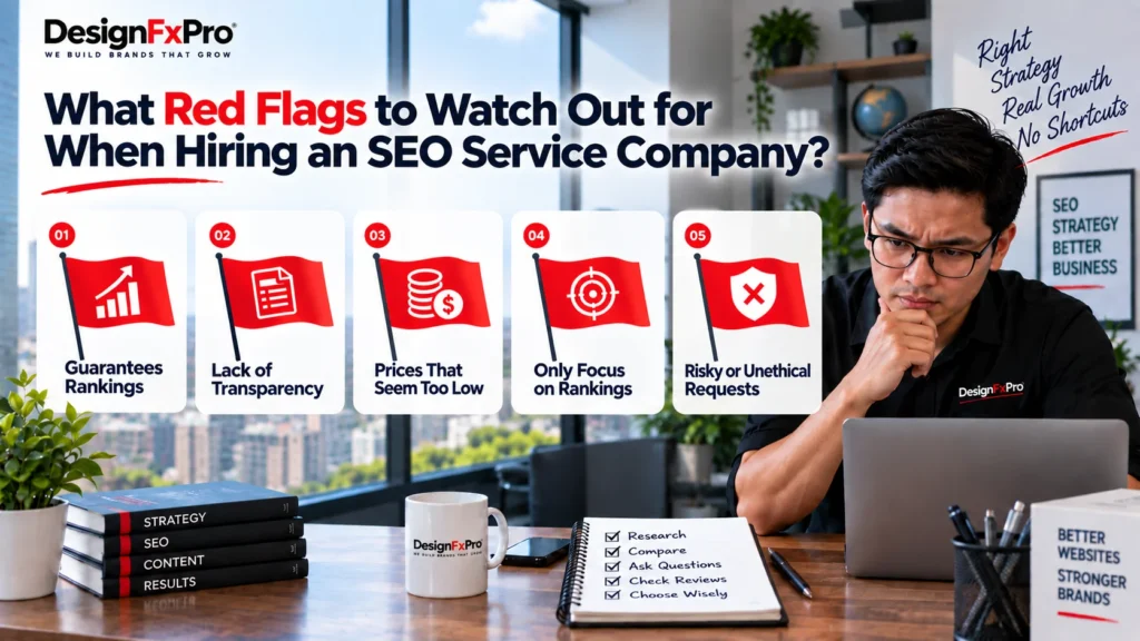 What Red Flags to Watch Out for When Hiring an SEO Service Company
